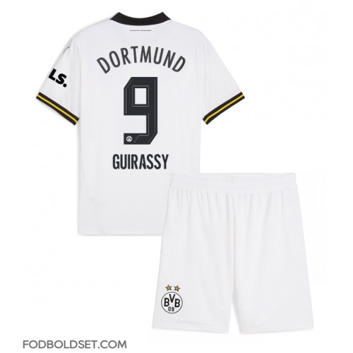 Borussia Dortmund Serhou Guirassy #9 Tredje trøje Børn 2024-25 Kortærmet (+ Korte bukser)